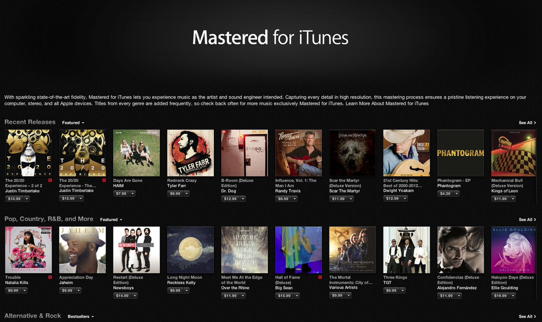 131005「Mastered for iTunes」